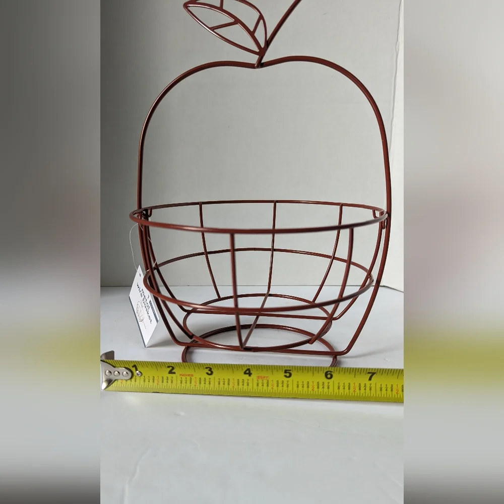 Target Bullseye Playground Apple Basket Centerpiece Fruit Bowl Kitchen Decor